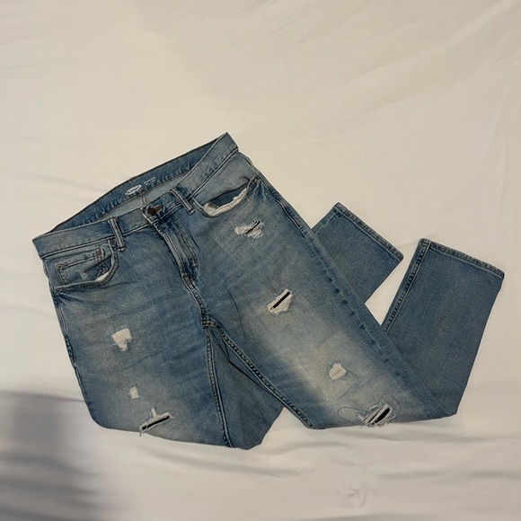 Men’s Ripped Jeans - Picture 2 of 2